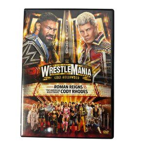 WWE WrestleMania 39 Goes Hollywood 2023 DVD PG Roman Reigns Cody Rhodes WWE
